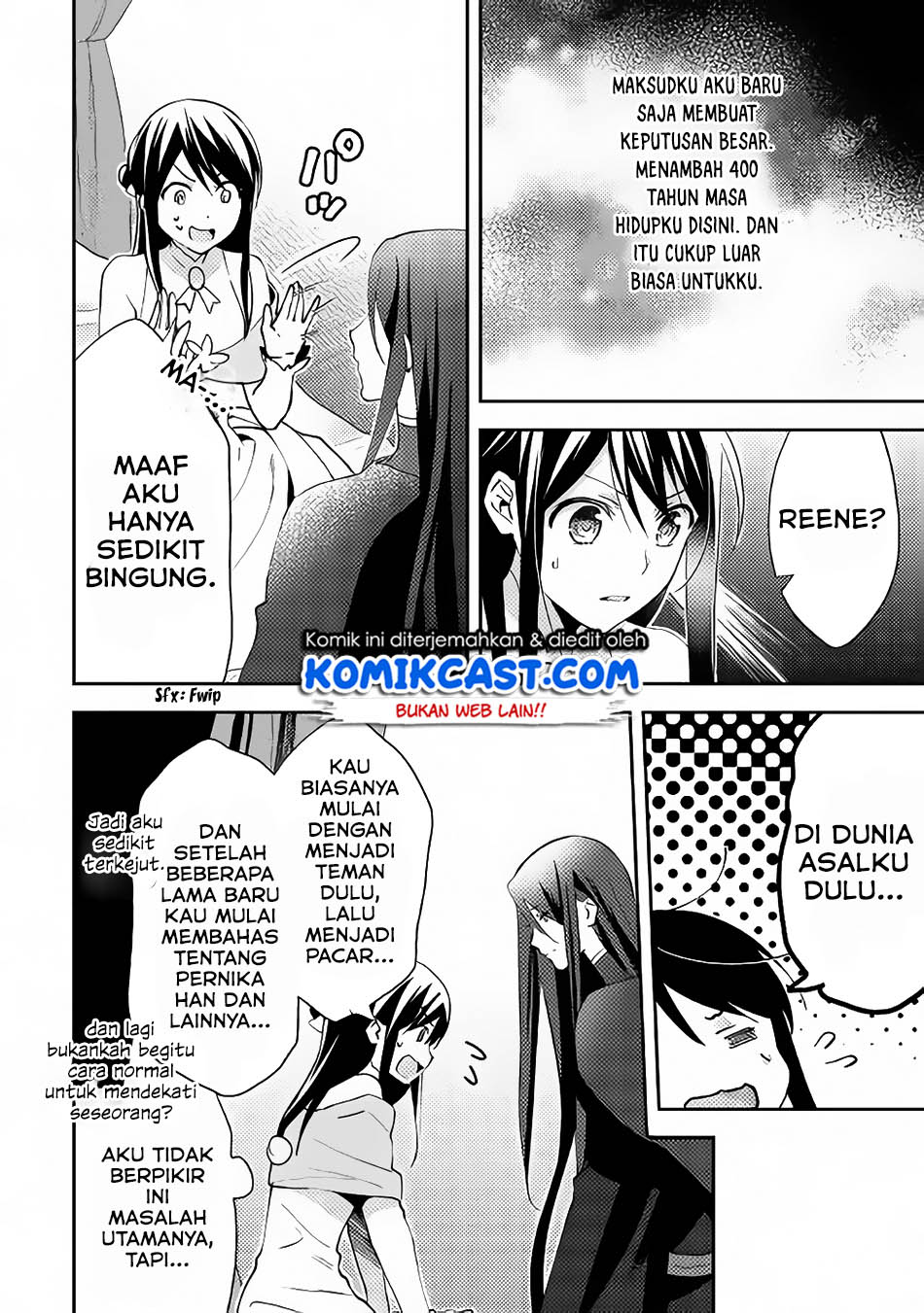 Isekai de “Kuro no Iyashi Te” tte Yobareteimasu Chapter 35 Bahasa Indonesia